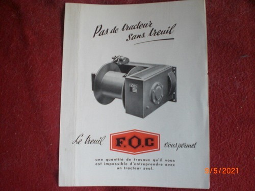 Ancienne brochure - ancienne,