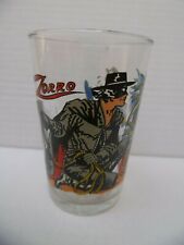 ZORRO - VERRE PUBLICITAIRE MOUTARDE - 1986 - ZORRO PRODUCTION