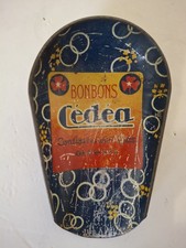 COUPELLE ,pelle À Bonbons CEDEA , Tôle Lithographiée GRENOBLE