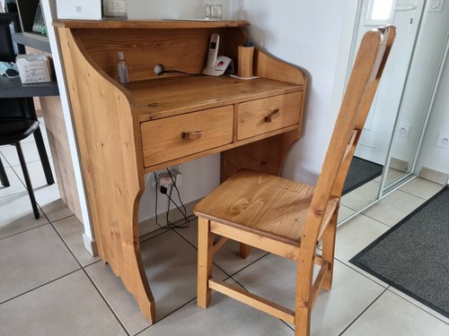 Bureau chaise savoyard - +,