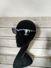 lunettes de soleil vintage Alain Mikli plastique noir et violet 