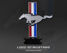 3D logo Ford mustang - Custom