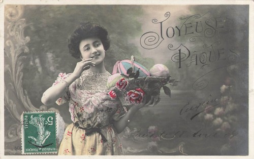 Easter women elegant basket - women,