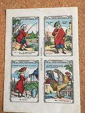 PLANCHE DE 4 DEVINETTES