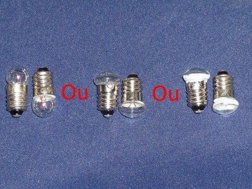 Lot ampoules e10 normale - lot, /