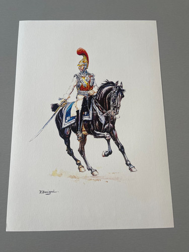 Affiche officier carabinier - :,
