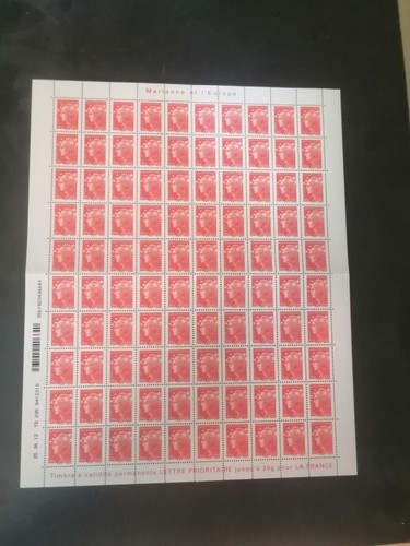 Feuille planche 100 - planche,