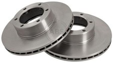 2x A.B.S. 15110 Disque de frein Avant pour RENAULT MASTER I Kasten (T) 278mm
