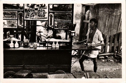 Cpa vietnam cafe - ak, cafe-restaurant