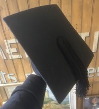 Coiffe Anglaise de Lauréat Ancienne Diplôme Shepherd et Woodward Oxford