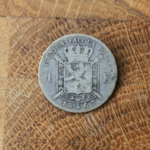 Belgique franc argent - 1,