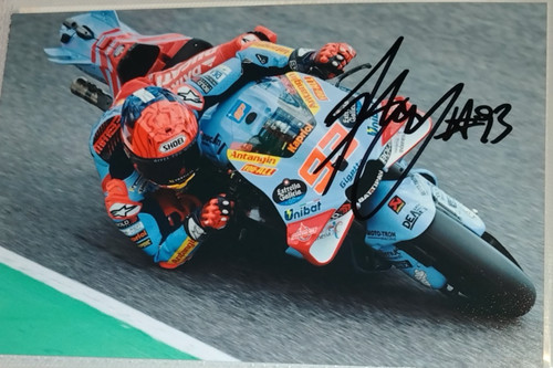 Autogramm marc marquez foto - autogramm,
