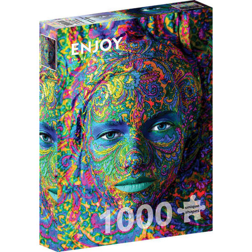 Puzzle enjoy woman - -,