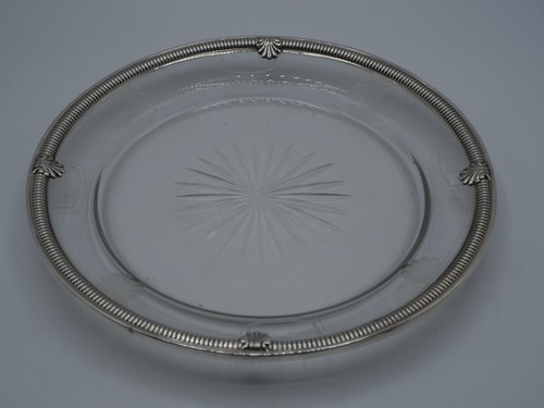 Coupe assiette argent - ou,