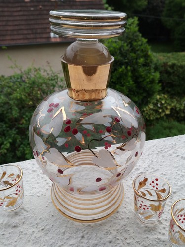 Ancien service liqueur - service,