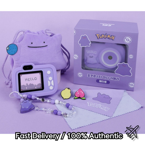 Mini caméra pokemon ditto - mini,