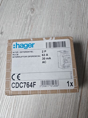 Hager cdc 764f 63a - 764f,
