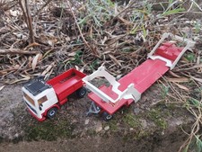 siku ref 3713 camion VOLVO F10 TURBO 6 transport caserne pompier