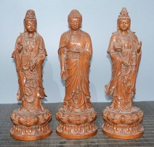 11.6" Bouddhisme Huali Bois