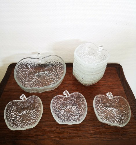 Vintage saladier 10 coupes - saladier,