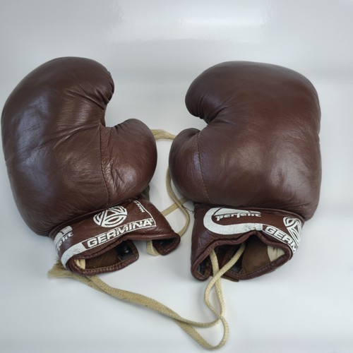 Gants boxe lacets - gants,