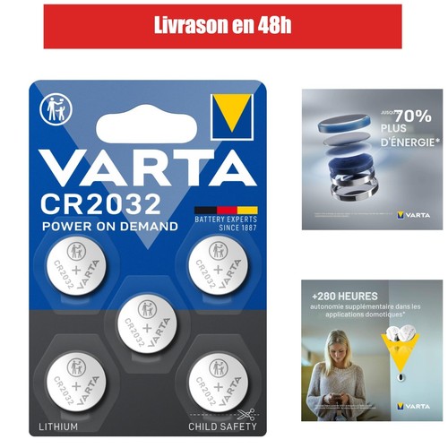Varta piles bouton cr2032 - varta,