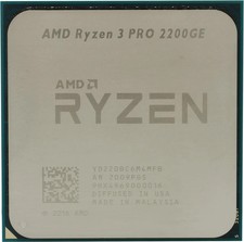 Amd ryzen pro 2200ge 4t - 2200ge, 4c/4t