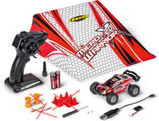 CARSON Micro X Warrior 2.0 RC Auto 1:32 Rampe RTR rouge