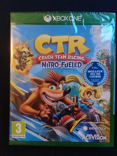 Jeu ctr crash team racing - ctr,