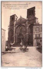 43 LA CHAISE DIEU - l'eglise abbatiale.