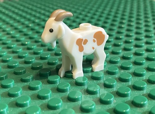 Lego rare spotted goat - spotted, figure