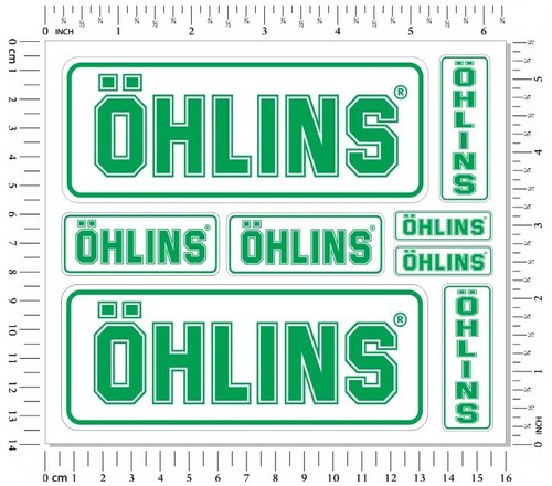 Ohlins fork shock - fork, stickers
