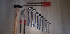 Lot outils Facom Clés pipe Limes Pince Marteau