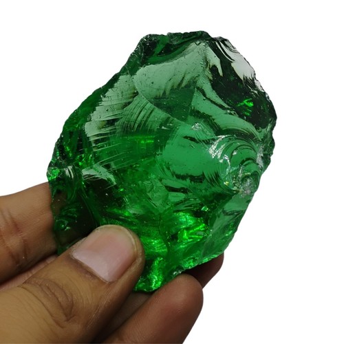 Obsidienne verte naturelle