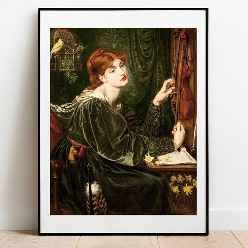 Art imprimé rossetti veronica - rossetti,