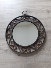 Ancien Miroir Fer Forgé