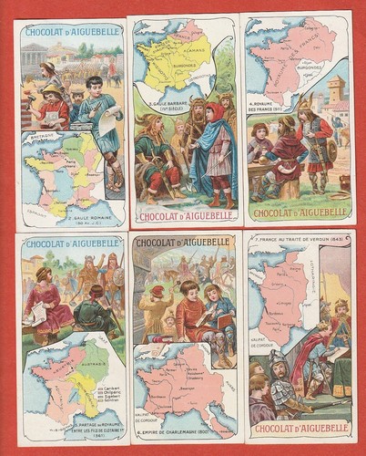 Chromos la france a - -,