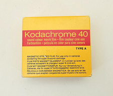  Kodak Kodachrome 40 Type A Super 8 Colour Movie Camera Cartridge 1984 new