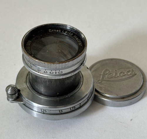 Leitz summar 50mm lens - leitz, f/2