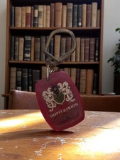 Porte-clés publicitaire vintage Dopff & Irion - Objet de collection rétro