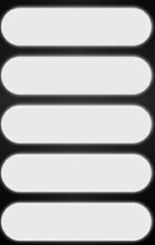 5 autocollant sticker casque moto  bande blanc  refflechissant 