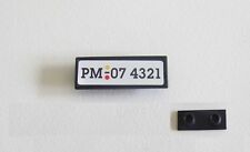 PLAYMOBIL (G3254) POMPIERS - 1 Plaque d'Immatriculation 4320 4321 4322 4321 4365