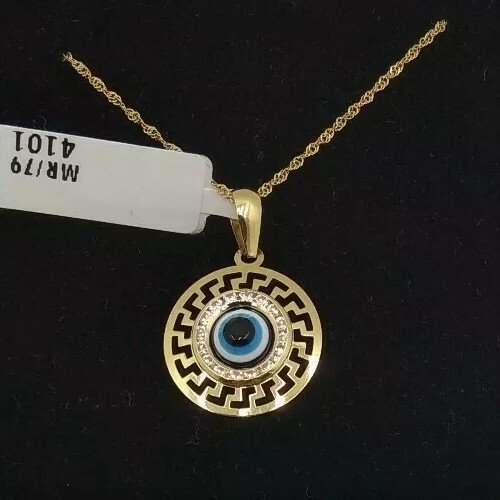 Pendentif avec chaîne 18k - avec, or
