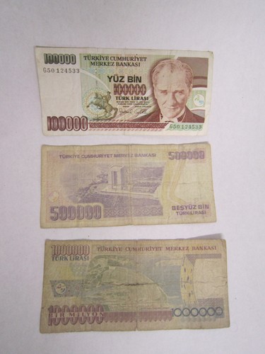 Lot billets banque - de,