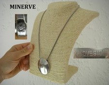 collier 40 gr GROS pendentif nuovegioie créateur italie en ARGENT 925 MINERVE