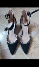 Escarpins effet daim pointure 40