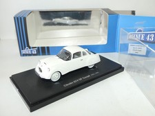 CITROEN 2CV DF COUPE 1956 Blanc AVENUE 43 1:43 imperfection