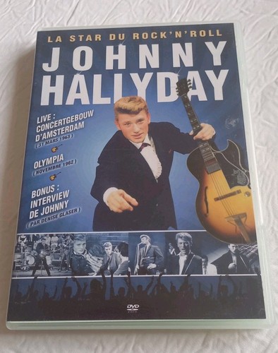 Dvd johnny hallyday concert - hallyday,