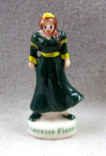 Fève princesse fiona - fève, "princesse