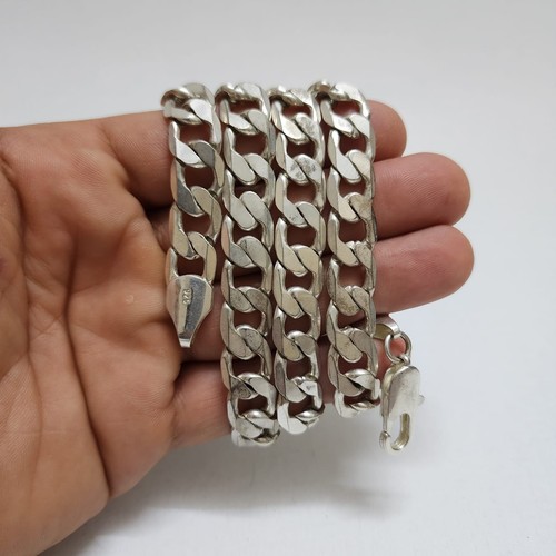 Collier chaîne lourde vintage